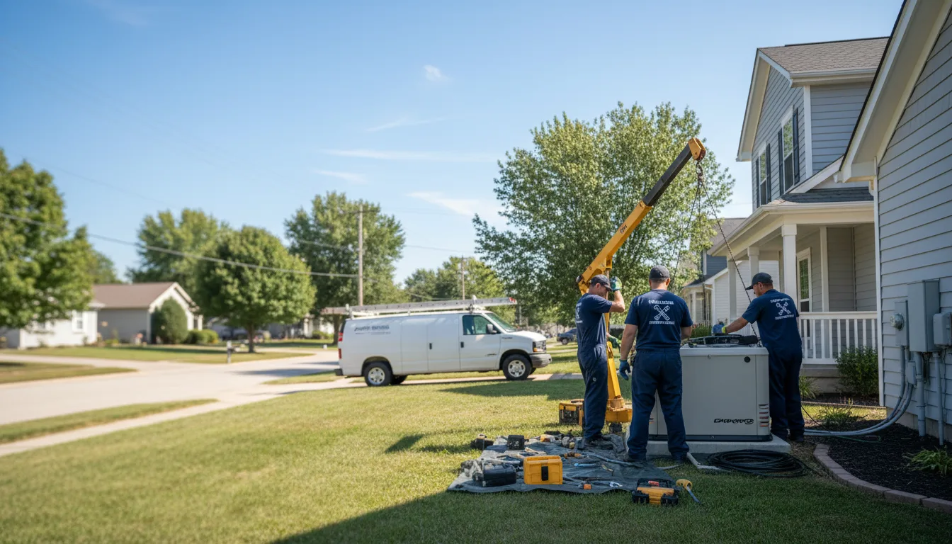 Generator Installation in Golden Eagle, IL near me